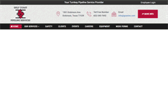 Desktop Screenshot of gulfcoastpipelineservices.com